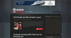 Desktop Screenshot of insaneindustry.com