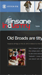 Mobile Screenshot of insaneindustry.com